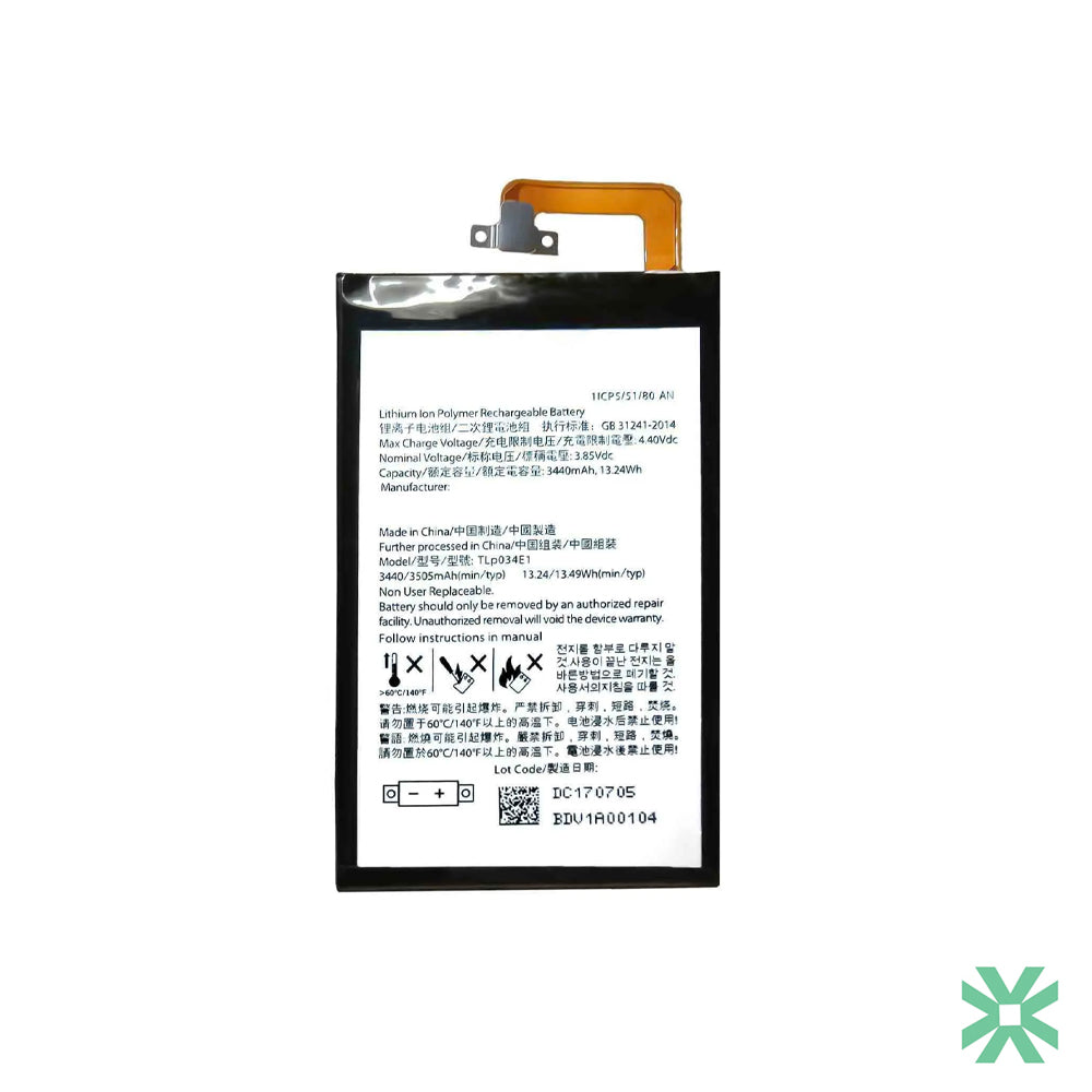 Blackberry Keyone Key 1 TLP034E1 Uyumlu Batarya Pil  3440 mAh