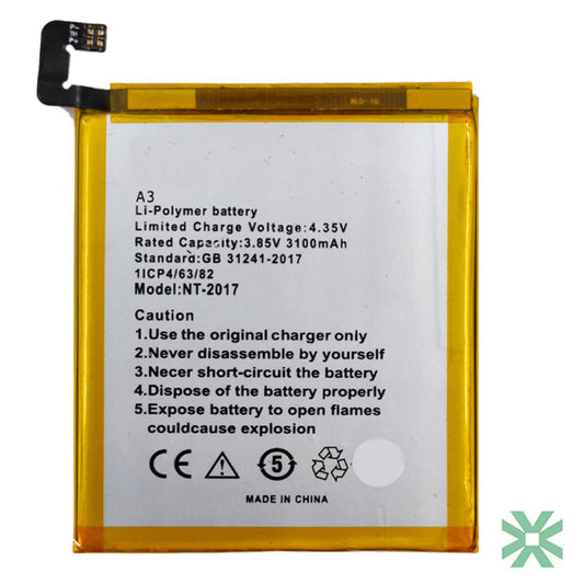 Casper Via A3 Uyumlu Batarya Pil 3100 mAh (NT-2017)