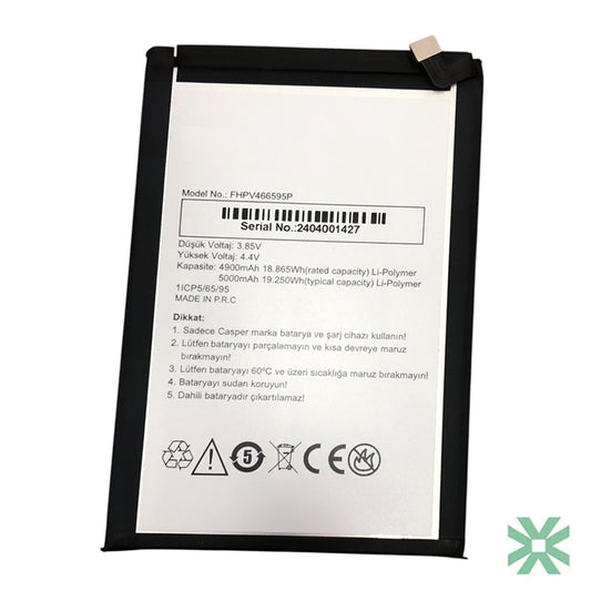 Casper Via F30 Uyumlu Batarya Pil 5000 mAh (FHPV466595P)