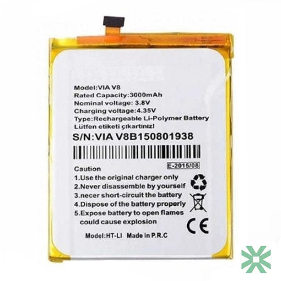 Casper Via V8 Uyumlu Batarya Pil 3000 mAh (V8B150801938)
