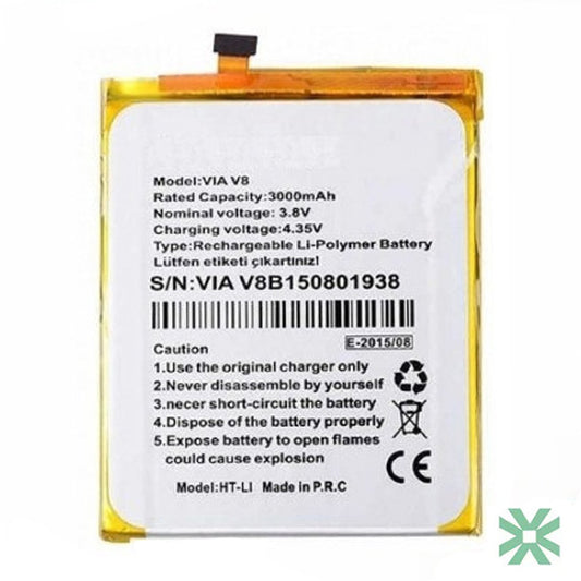 Casper Via V8 Uyumlu Batarya Pil 3000 mAh (V8B150801938)