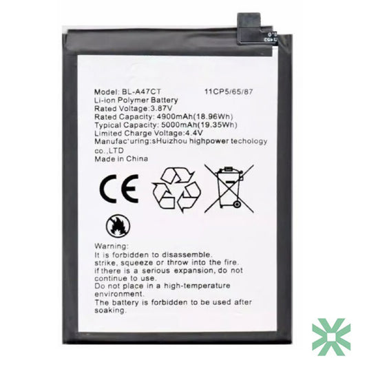 General Mobile GM 23 Uyumlu Batarya Pil 5000 mAh (BL-A47CT)