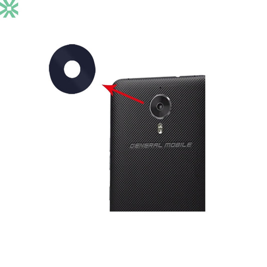 General Mobile GM 5 Plus Kamera Camı Sade