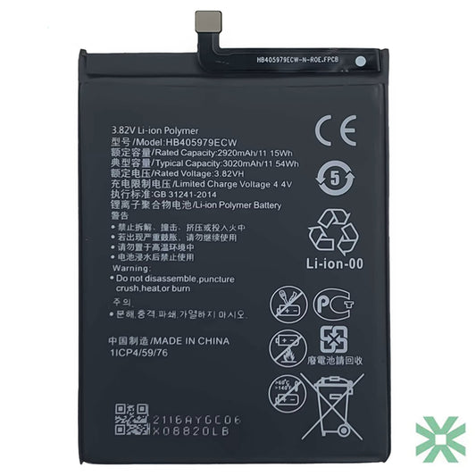Huawei Enjoy 6S (DIG-AL00) Uyumlu Batarya Pil  3020 mAh (HB405979ECW)