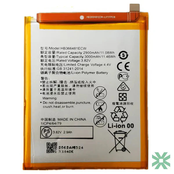 Huawei GT3 (NMO-L31) Uyumlu Batarya Pil  3000 mAh HB366481ECW