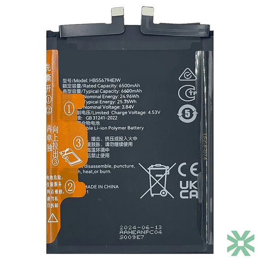 Huawei HONOR Magic 7 Lite (BRP-NX1M) Uyumlu Batarya Pil  6600 mAh (HB556794EIW)