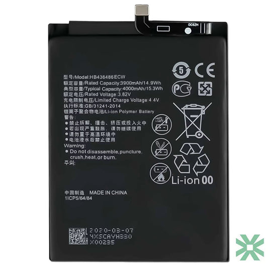 Huawei MATE 10 Pro (BLA-L09) Uyumlu Batarya Pil  4000 mAh (HB436486ECW)