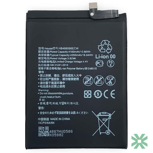 Huawei Mate 30 (TAS-AL00) Uyumlu Batarya Pil  4200 mAh HB486586ECW