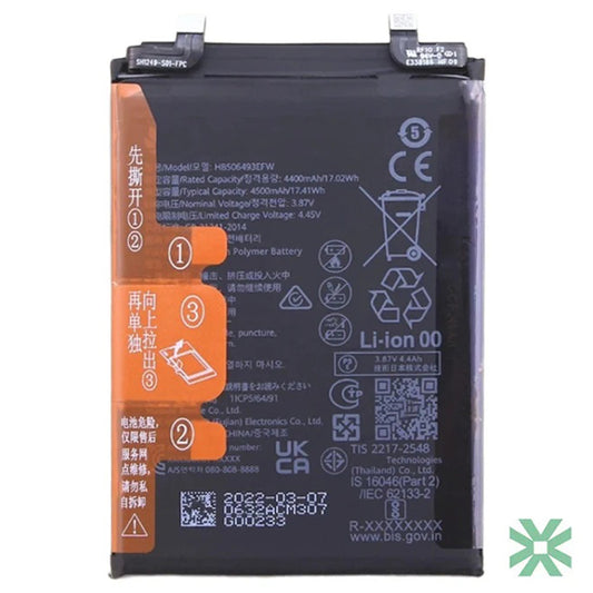 Huawei Nova 11 Pro (GOA-LX9) Uyumlu Batarya Pil  4500 mAh HB506493EFW