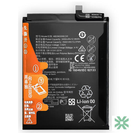 Huawei Nova 5 (SEA-AL00) Uyumlu Batarya Pil  3500 mAh HB396589ECW
