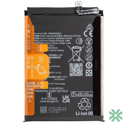 Huawei Nova Y90 (CTR-LX1) Uyumlu Batarya Pil  5000 mAh HB496493EGW