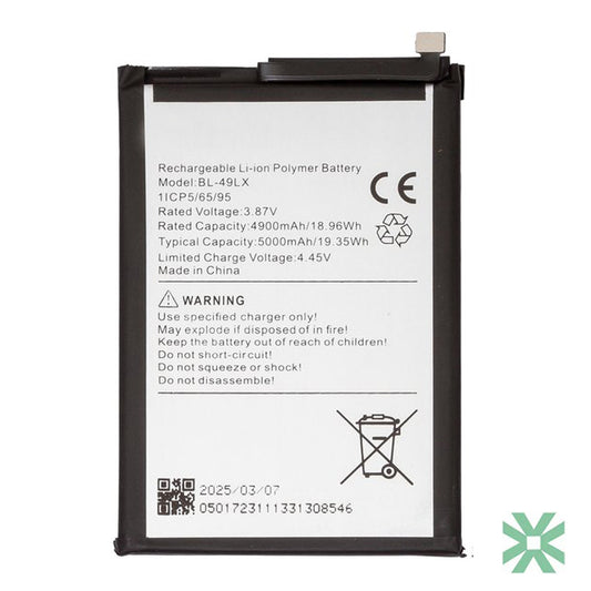 Infinix HOT 20S (X6827) Uyumlu Batarya Pil  5000 mAh (BL-49LX)