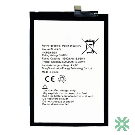 Infinix HOT 40i (X6528B) Uyumlu Batarya Pil  5000 mAh (BL-49NX)