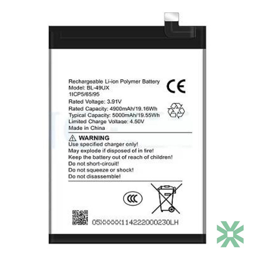 Infinix HOT 50 Pro (X6881) Uyumlu Batarya Pil  5000 mAh (BL-49UX)