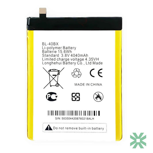 Infinix NOTE 2 (X600) Uyumlu Batarya Pil  4040 mAh (BL-40BX)