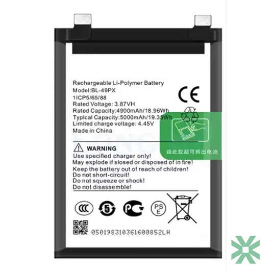 Infinix NOTE 30 Pro (X678B) Uyumlu Batarya Pil  5000 mAh (BL-49PX)