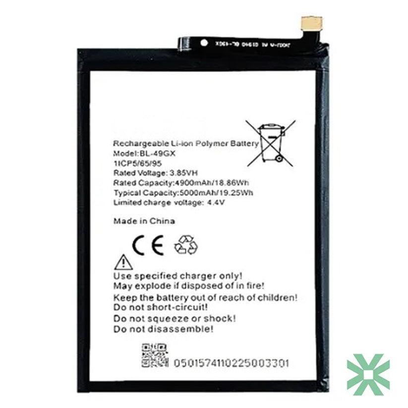 Infinix NOTE 7 Lite (X656) Uyumlu Batarya Pil  5000 mAh (BL-49FX)