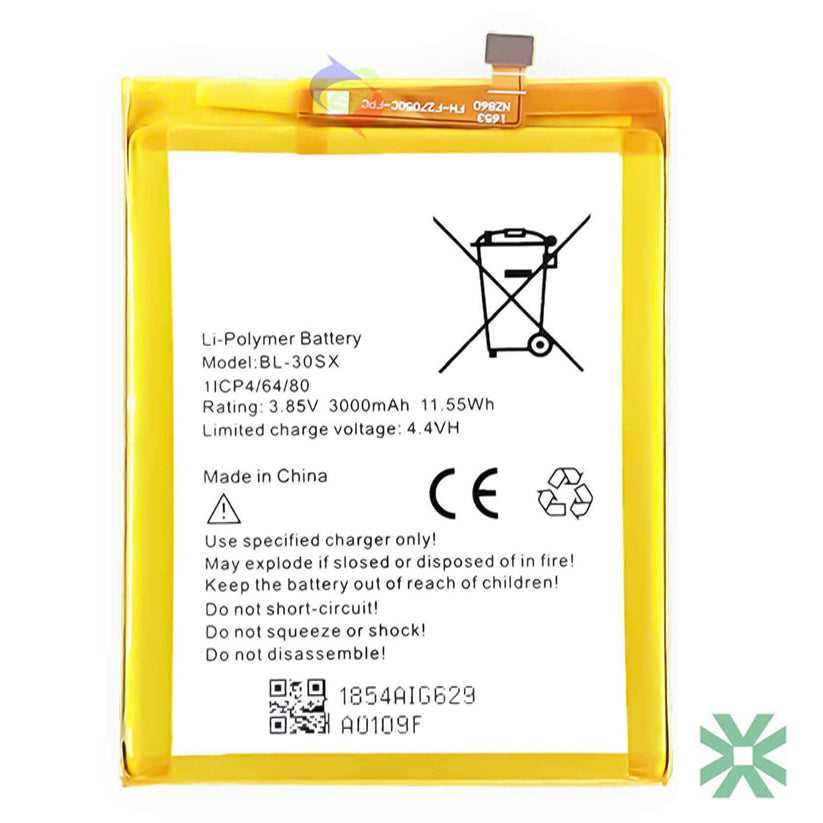 Infinix S2 (X522) Uyumlu Batarya Pil  3000 mAh (BL-30SX)