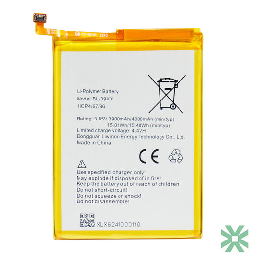 Infinix S3 (X573) Uyumlu Batarya Pil  4000 mAh (L-39GX)