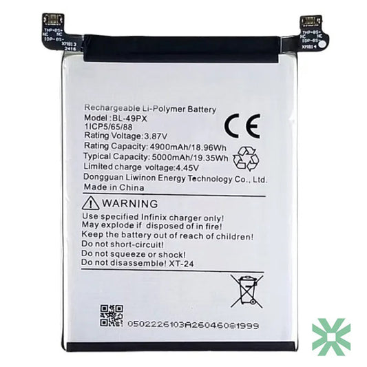 Infinix ZERO 30 4G (X6731B) Uyumlu Batarya Pil  5000 mAh (BL-49PX)