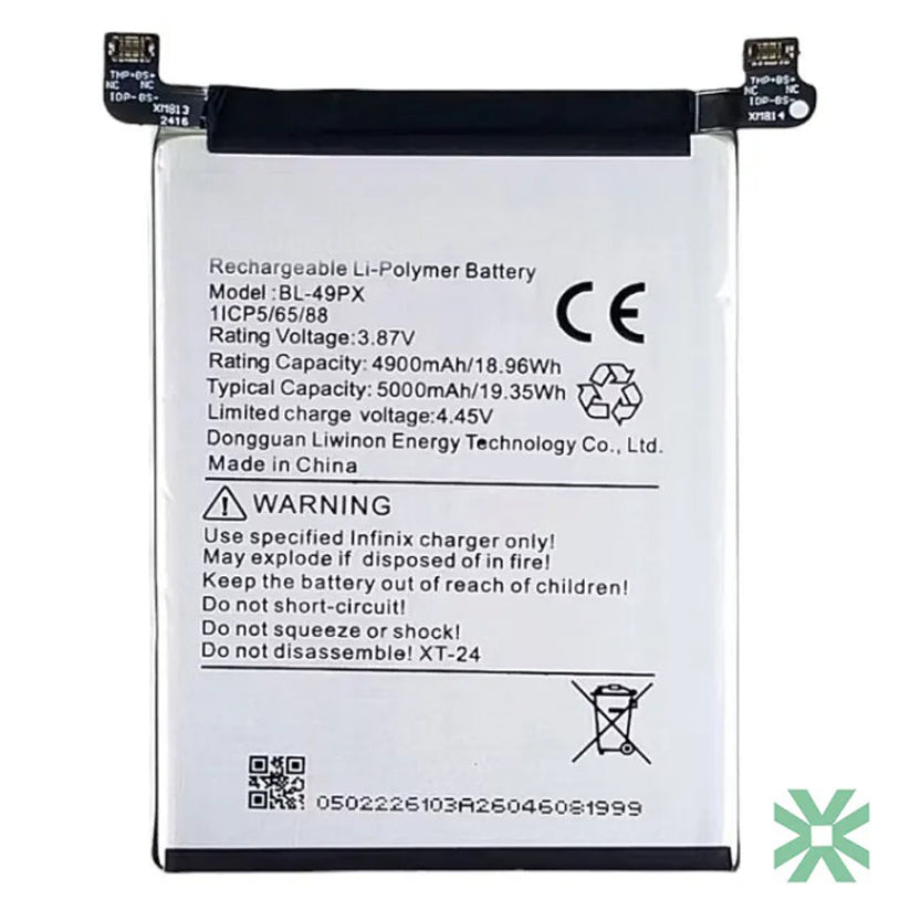 Infinix ZERO 30 5G (X6731) Uyumlu Batarya Pil  5000 mAh (BL-49PX)