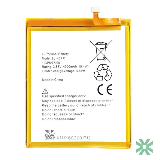 Infinix ZERO 4 Plus (X602) Uyumlu Batarya Pil  4000 mAh (BL-40FX)