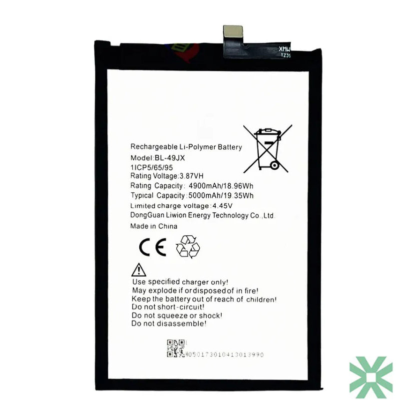 Infinix ZERO 5G (X6815) Uyumlu Batarya Pil  5000 mAh (BL-49JX)