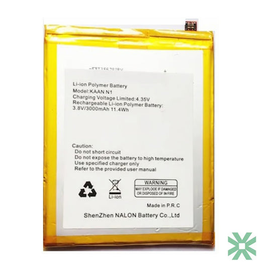 Kaan N1 Uyumlu Batarya Pil 3000 mAh 3.8v