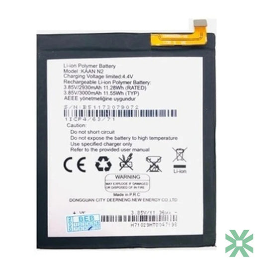 Kaan N2 Uyumlu Batarya Pil 3000 mAh (TP-21372)