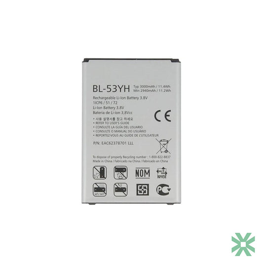 LG G3 Stylus D690 - D693 Uyumlu Batarya Pil BL-53YH 3000 mAh