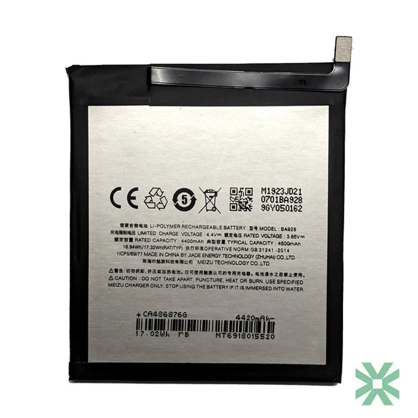 Meizu 16 T (M1928, M928Q) Uyumlu Batarya Pil 4400mAh (BA928)