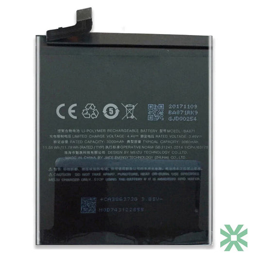 Meizu M15 , Meizu 15 Lite Uyumlu Batarya Pil 3000 mAh (BA871)