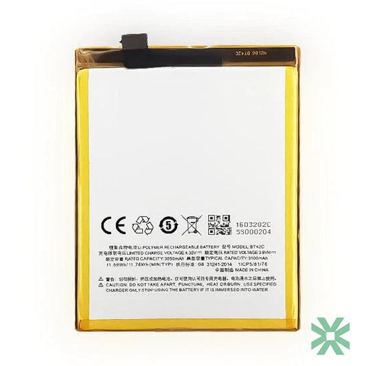 Meizu M2 Note (M571) Uyumlu Batarya Pil 3100 mAh (BT42C)