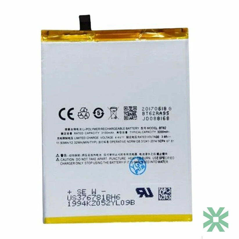 Meizu M3X (M682Q) Uyumlu Batarya Pil 3200 mAh (BT62)