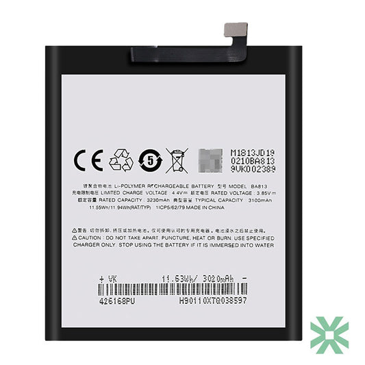 Meizu V8 Uyumlu Batarya Pil 3000mAh (BA813)