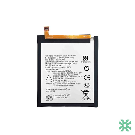 Nokia 6.1 TA-1054-1043 Uyumlu Batarya Pil HE345 3000 mAh