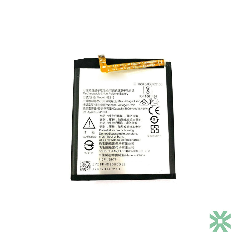 Nokia 6 Ta1021 Uyumlu Batarya Pil HE316 3000 mAh