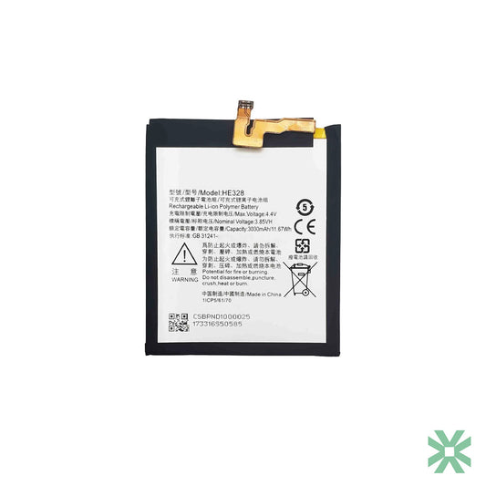 Nokia 8 TA-1012 Uyumlu Batarya Pil HE328 3030 mAh