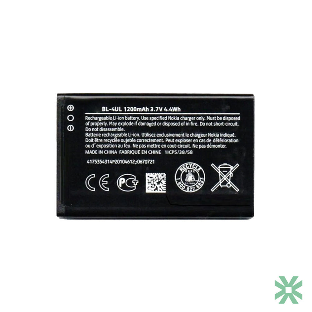 Nokia BL-4UL N225 1012 230 Yeni 3310 Uyumlu Batarya Pil  1200 mAh