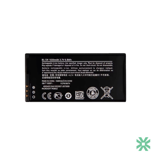 Nokia Lumia 630 638 635 RM-978 974 975  Uyumlu Batarya Pil BL-5H 1830 mAh