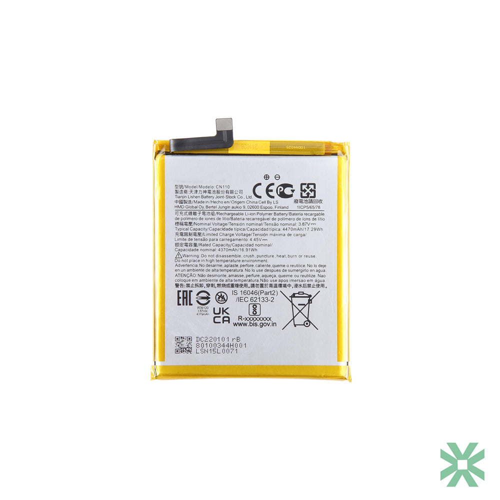 Nokia X10 TA-1350 Uyumlu Batarya Pil CN110 4470 mAh