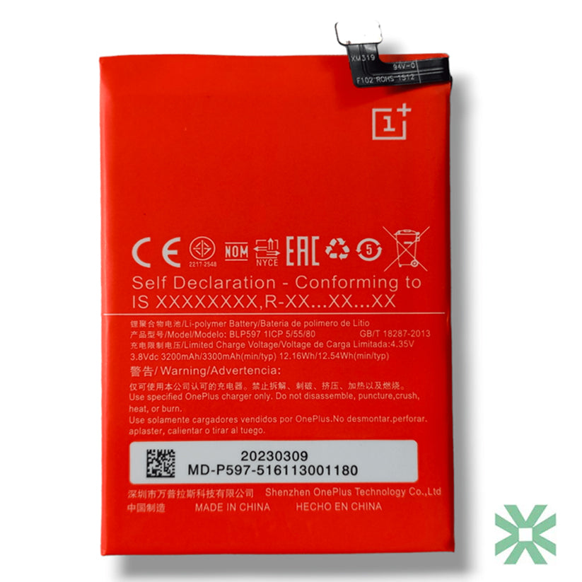 OnePlus 2 (A2003) Uyumlu Batarya Pil  3300 mAh (BLP597)