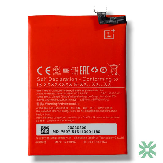 OnePlus 2 (A2003) Uyumlu Batarya Pil  3300 mAh (BLP597)