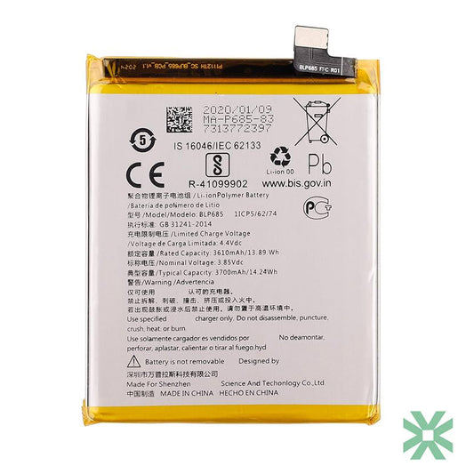 OnePlus 6T McLaren Edition (A6013) Uyumlu Batarya Pil  3700 mAh (BLP685)