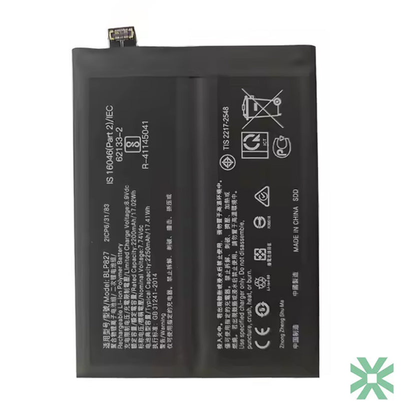 OnePlus 9 Pro (LE2121) Uyumlu Batarya Pil  4500 mAh (BLP827)