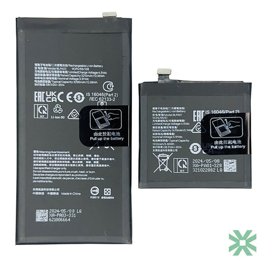 Oppo Find N3 (CPH2499) Uyumlu Batarya Pil  4805 mAh (BLPA01 ve BLPA03)