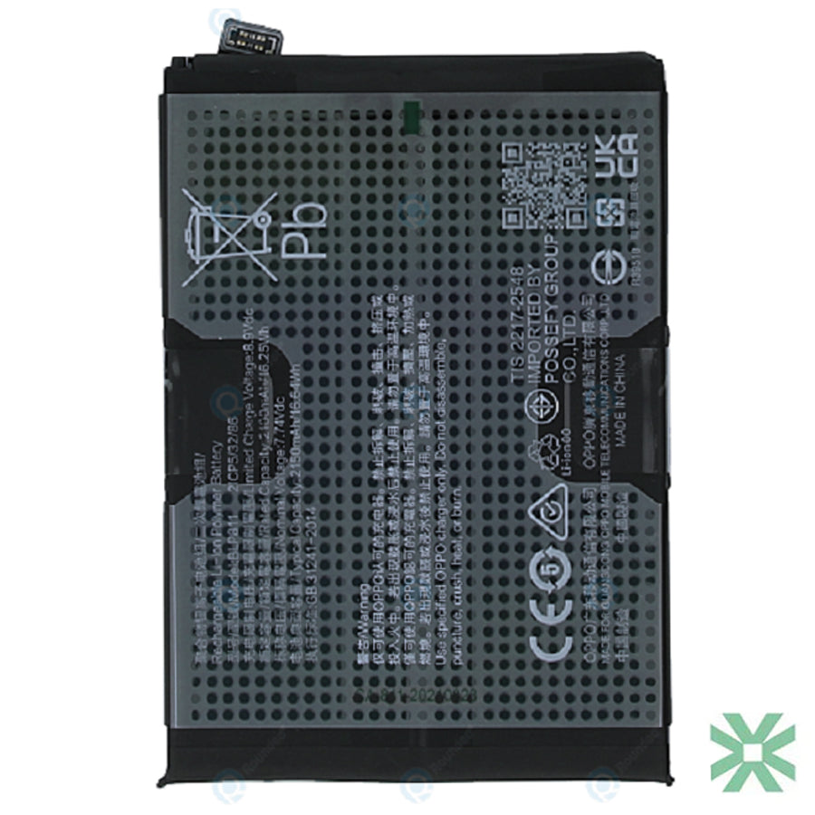 Oppo Find X3 Lite (CPH2145) Uyumlu Batarya Pil  4300 mAh (BLP811)
