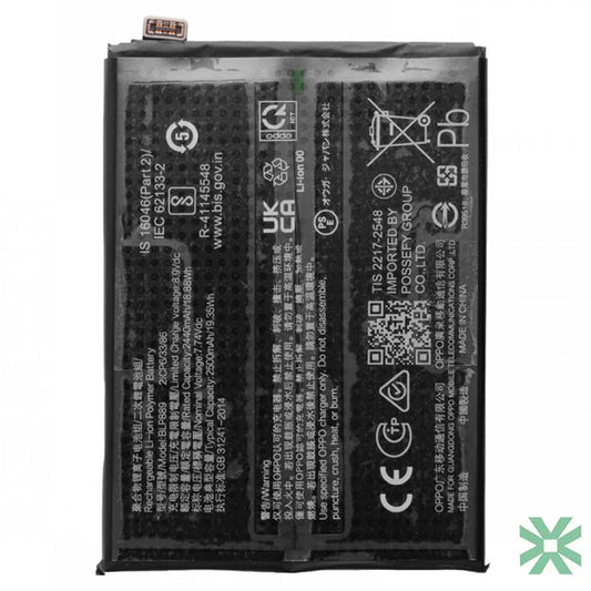 Oppo Find X5 Pro (CPH2305) Uyumlu Batarya Pil  5000 mAh (BLP889)