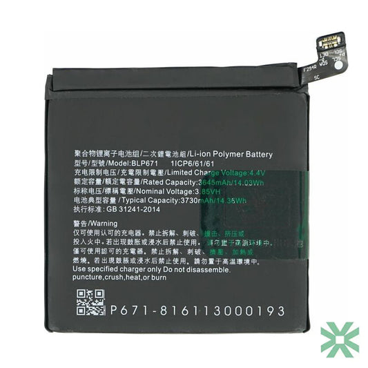 Oppo Find X (CPH1871) Uyumlu Batarya Pil  3730 mAh (BLP671)