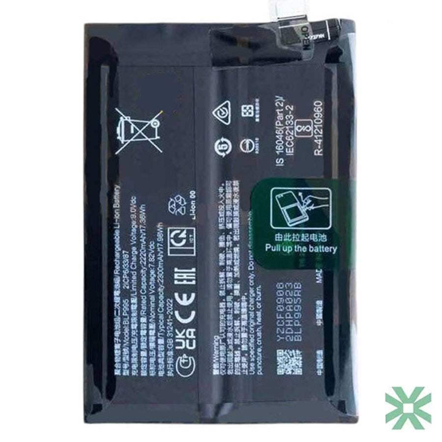 Oppo RENO 11 Pro 5G (CPH2607) Uyumlu Batarya Pil  4600 mAh (BLP995)